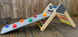Pikler / Montessori Inspired Early Years Climbing Triangle with Climber - 8 Rung